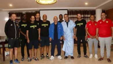 صورة بعد فوزهم على السودان.. وزير الرياضة يزور لاعبي المنتخب الوطني