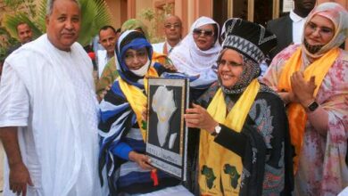 صورة شبكة النساء المنتخبات محليا بأفريقيا تكرم رئيسة جهة نواكشوط