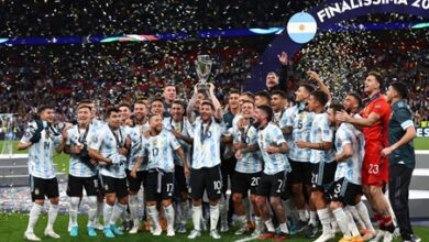 صورة الأرجنتين تتفوق على إيطاليا وتحرز لقب كأس الأبطال لكرة القدم
