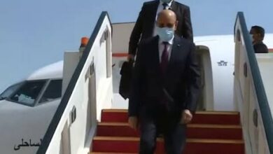 صورة غزواني يعود من بروكسيل بعد مشاركته في الايام الاوروبية حول التنمية