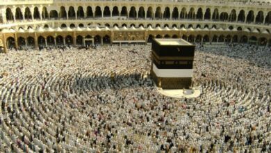 صورة الإعلان عن جاهزية كسوة الكعبة المشرفة لهذا العام