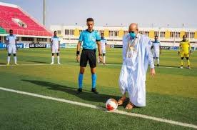 صورة غزواني يحضر نهائي كأس موريتانيا مساء اليوم في ملعب شيخا بيديا