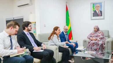 صورة وزيرة العمل الاجتماعي تلتقي وفدا من الاسكوا وتبحث معه آليات تعزيز الشراكة