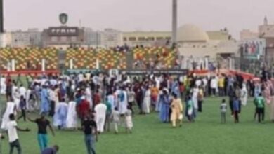صورة أحداث شغب واتهامات للحكم في لقاء شباب لكصر والدرك الوطني