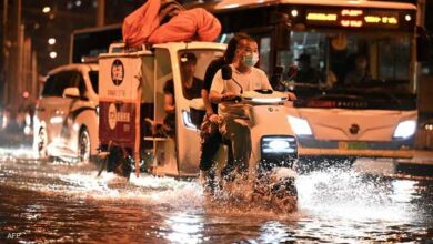 صورة الصين.. مقتل 16 في سيول ناجمة عن أمطار غزيرة