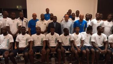 صورة قبل مواجهة بنين..ولد اسويدات يزور معسكر المنتخب الوطني بالرباط