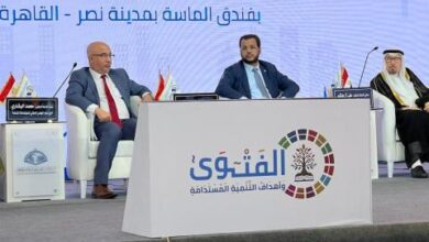 صورة وزير الشؤون الاسلامية يرأس جلسة علمية في مؤتمر دور وهيئات الإفتاء في العالم