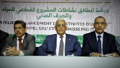 صورة وزير المياه :مشروع تزويد مدينة كيفة بالماء انطلاقا من النهر سينطلق قريبا