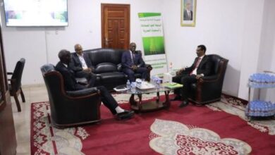 صورة رئيس “الهابا” يلتقي بالممثل المقيم لبرنامج الامم المتحدة بموريتانيا