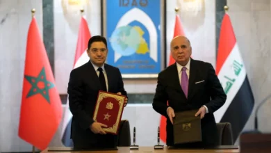 صورة بعد 18 عاما على إغلاقها.. المغرب يعيد فتح سفارته في بغداد
