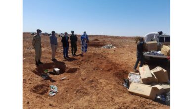 صورة لعيون :السلطات تقوم بحرق كميات من الأدوية المنتهية الصلاحية(صورة)
