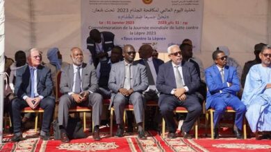صورة موريتانيا :متوسط الحالات الجديدة المسجلة سنويًا من الجذام يصل 20 حالة.