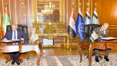 صورة القاهرة: الجيش الوطني يوقع مذكرة تفاهم في مجال التعاون العسكري مع الجيش المصري