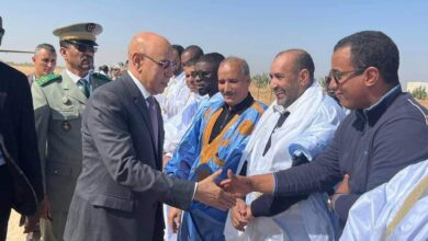 صورة رئيس الجمهورية يصل الى النعمة وتحضيرات لبدء اجتماع الوزراء
