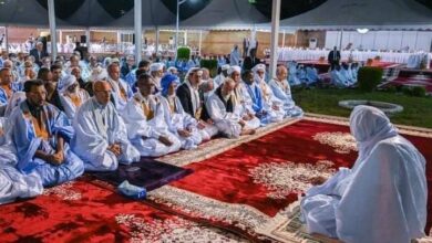 صورة محاضرات دينية تخللت حفل افطار الرئاسة ركزت على فضائل رمضان وما يوفره من قيم عالية
