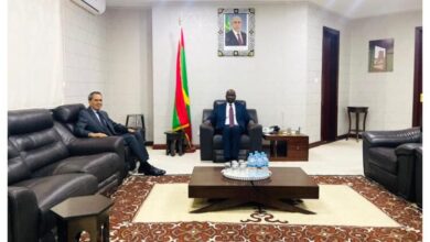 صورة نواكشوط: مباحثات موريتانية مغربية لتعزيز علاقات التعاون والشراكة