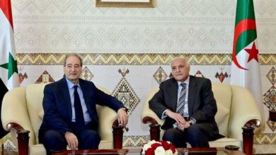 صورة بعد الجزائر.. وزير الخارجية السوري إلى تونس