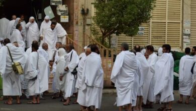 صورة وصول أكثر من 198 ألف حاج إلى المدينة المنورة