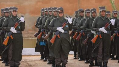 صورة روصو: تخرج الدفعة 2 بعد 100 من التلاميذ الحرسيين التي تضم فيصلا نسويا