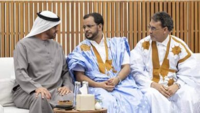 صورة أبوظبي:وزير الشؤون الاسلامية يقدم واجب العزاء باسم الرئيس لمحمد بن زايد