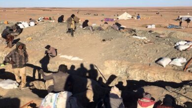 صورة وفاة منقب في انهيار بئر للتنقيب على عدة أشخاص بمنطقة الشكات