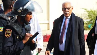 صورة دفاع الرئيس السابق:لايخفى ماشاب جلسات المحكمة، من غياب شروط المحاكمة العادلة