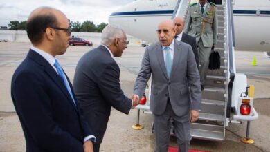 صورة نيويورك: الرئيس يشارك في أشغال الدورة العادية الـ78 للجمعية العامة للأمم المتحدة.