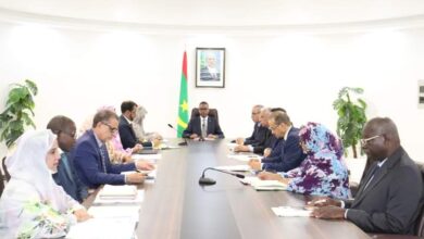 صورة اجتماع اللجنة الوزارية المكلفة بمتابعة إشكاليات الأطفال فاقدي السند العائلي