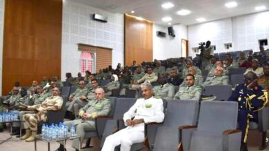 صورة تخرج دفعة جديدة من كلية الدفاع لمجموعة الخمس في الساحل