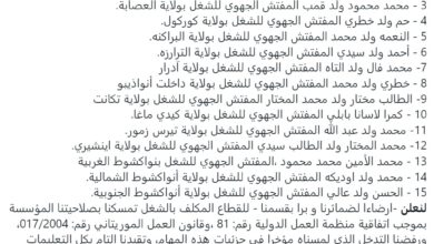 صورة المتفتشون الجهيون للشغل يعلون تمسكهم بالقانون ويرفضون التدخل في مهامهم
