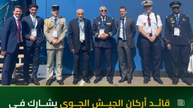 صورة قائد أركان الجيش الجوي يشارك في معـرض باريس للطيران ويبحث فرص التعاون التقني