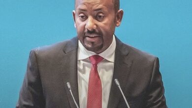 صورة ا رئيس الوزراء الإثيوبي آبي أحمد، إن القارة الإفريقية تواجه تحديات متفاقمة