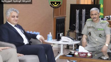 صورة المدير العام للأمن الوطني يستقبل سفير جمهورية مصر العربية