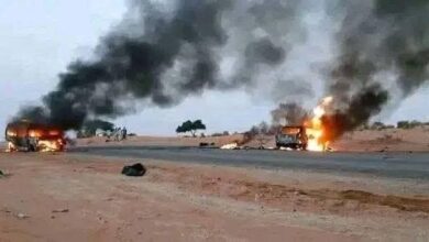 صورة حادث مروع يودي بحياة أربعة أشخاص ويخلف عدة جرحى