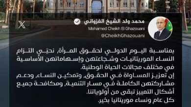 صورة بمناسبة يومها العالمي رئيس الجمهورية يؤكد الالتزام بتمكين المرأة وتعزيز حقوقها