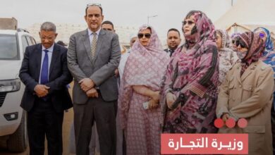 صورة وزيرة التجارة تؤدي زيارة ميدانية لعدد من المعارض الرمضانية وتؤكد وفرة السلع واستقرار الأسعار طيلة شهر رمضان