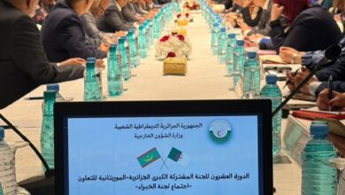 صورة الجزائر انطلاق أشغال الدورة الـ 20 للجنة المشتركة الكبرى الجزائرية الموريتانية للتعاون على مستوى الخبراء