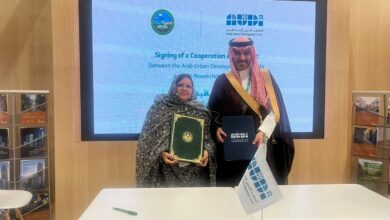 صورة جهة نواكشوط توقع اتفاقية تعاون مع المعهد العربي لإنماء المدن