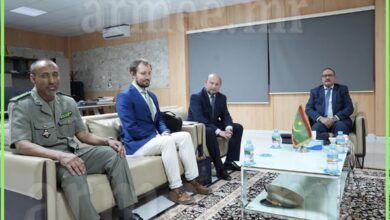صورة الأمين العام لوزارة الدفاع يستقبل مدير سياسة الدفاع التشيكية