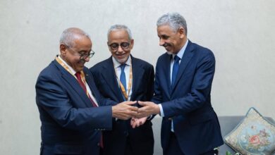صورة وزيرالاقتصاد يبدأ أنشطة برازافيل بمباحثات مع رئيس البنك الإفريقي للتنمية