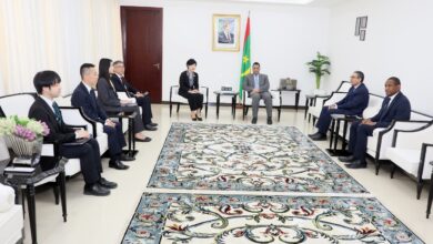 صورة الوزير الأول يستقبل المديرة العامة لإدارة الشؤون الإفريقية بوزارة الخارجية اليابانية