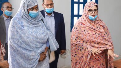 صورة وفد من المرصد الوطني لحقوق المرأة والفتاة يؤدي زيارة ميدانية لمراكز إيواء المهاجرين
