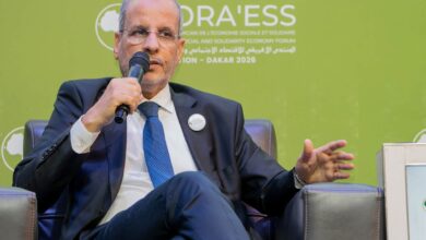 صورة وزير التكوين المهني يشارك في افتتاح المؤتمر الأفريقي للاقتصاد الاجتماعي والتضامني بداكار ويستعرض التجربة الموريتانية