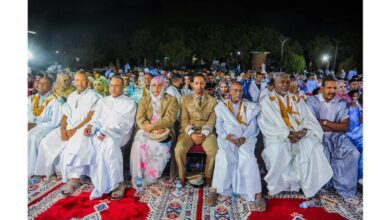صورة اختتام النسخة الرابعة من مهرجان التيدينيت الدولي في نواكشوط