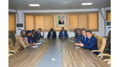 صورة وزير الطاقة والنفط يبحث مع نائب رئيس البنك الدولي تعزيز التعاون المشترك