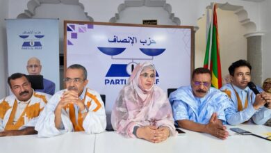 صورة منسقية حزب الإنصاف بإينشيري تبحث مع منسقية بنشاب تحضيرات استقبال رئيس الجمهورية