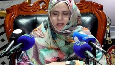 صورة زينب بنت أحمدناه تشكر بعثة الإنصاف وفاعلي اترارزه على نجاح لقاء بتلميت وتؤكد مواصلة التعبئة