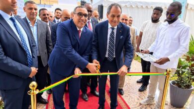 صورة وزير التعليم العالي يشرف على تدشين فرع “المدرسة المغربية لعلوم المهندس” بنواكشوط