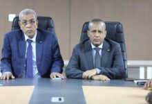 صورة أحمد باب ولد اعلي يباشر مهامه وزيرا للزراعة والسيادة الغذائية خلفا لولد أمحيميد