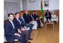 صورة وزير الطاقة والنفط يبحث آفاق التعاون المشترك مع السفير الفرنسي